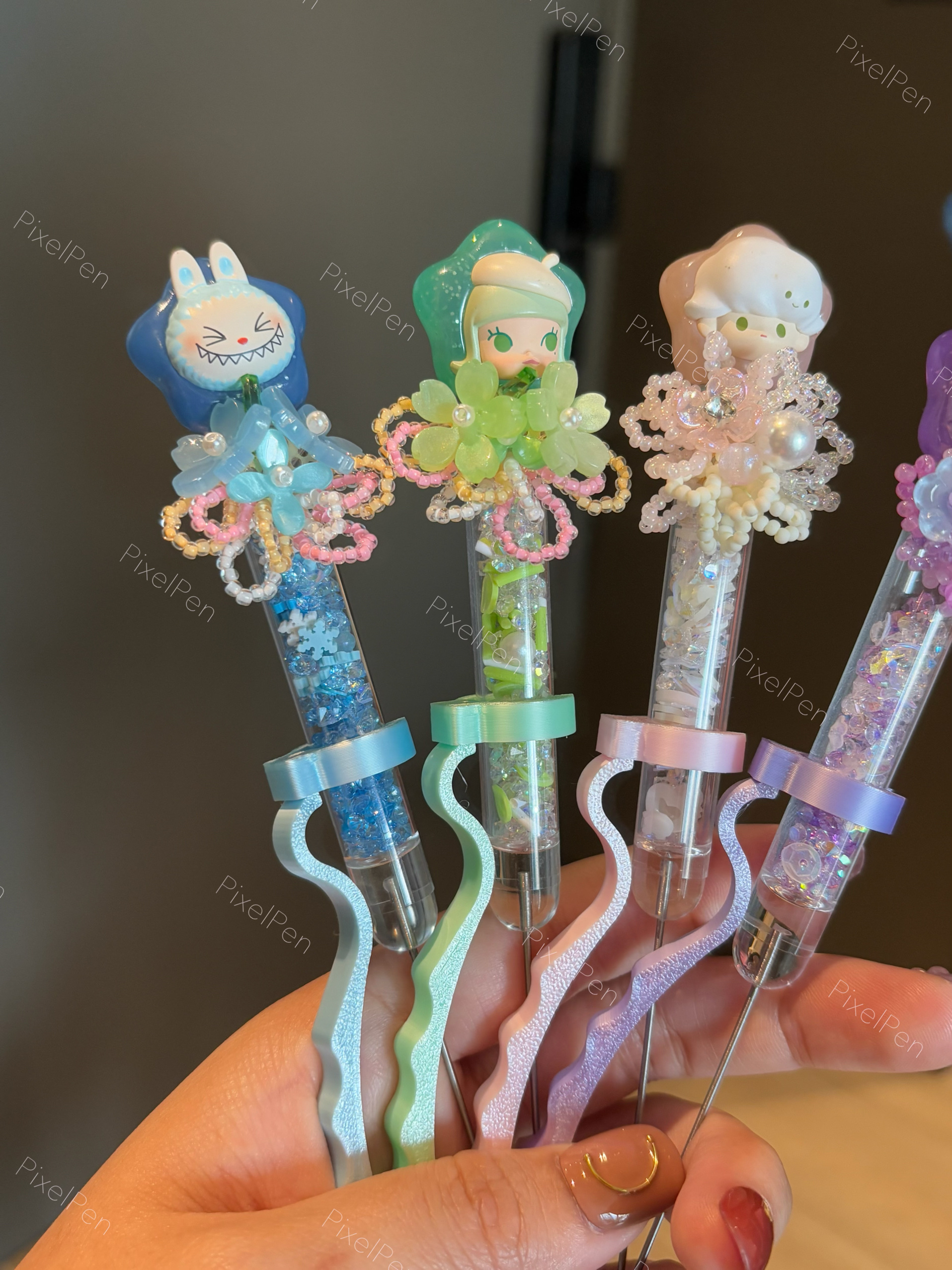 PixelPen Magnetic Grip Piecing Bean Pen Tool 2.6mm for small beans | Flower POP