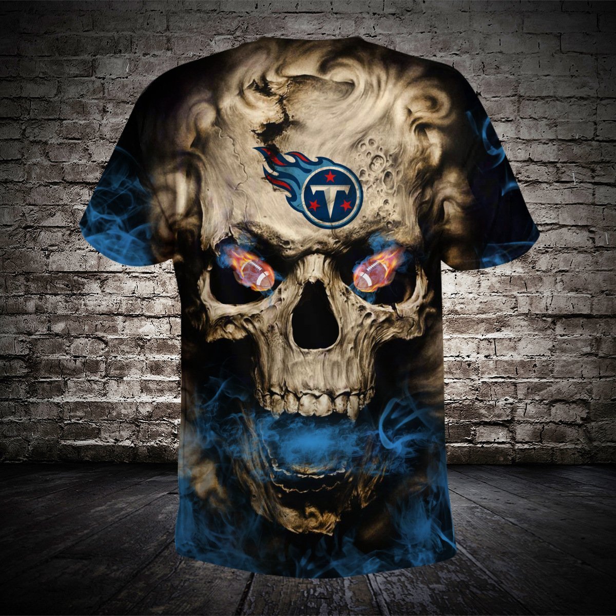 TITANS 3D HOODIE SKULL12