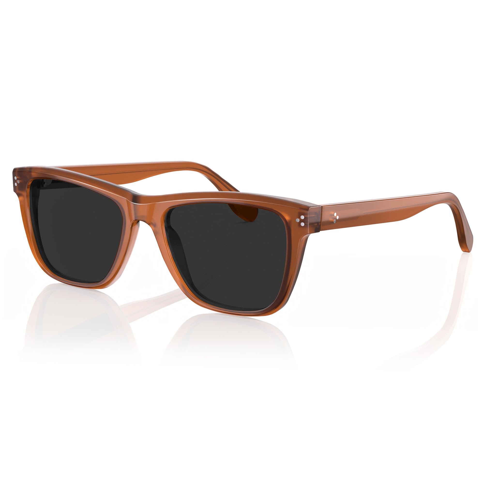 Retro square sunglasses 🧑‍🦰 Anti-glare technology + 100% UV protection | Once you put them on, you'll instantly become the star of the movie