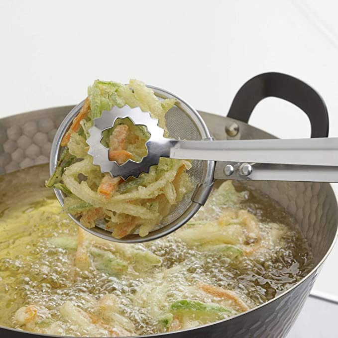 🔥Last Day Promotion - 50% OFF🔥 Kitchen Fried Mesh Clip - Buy 2 Get 1 Free
