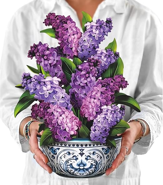 💐💐Vibrant 3D Bouquet - (Creative Holiday Blessing Gift Card)