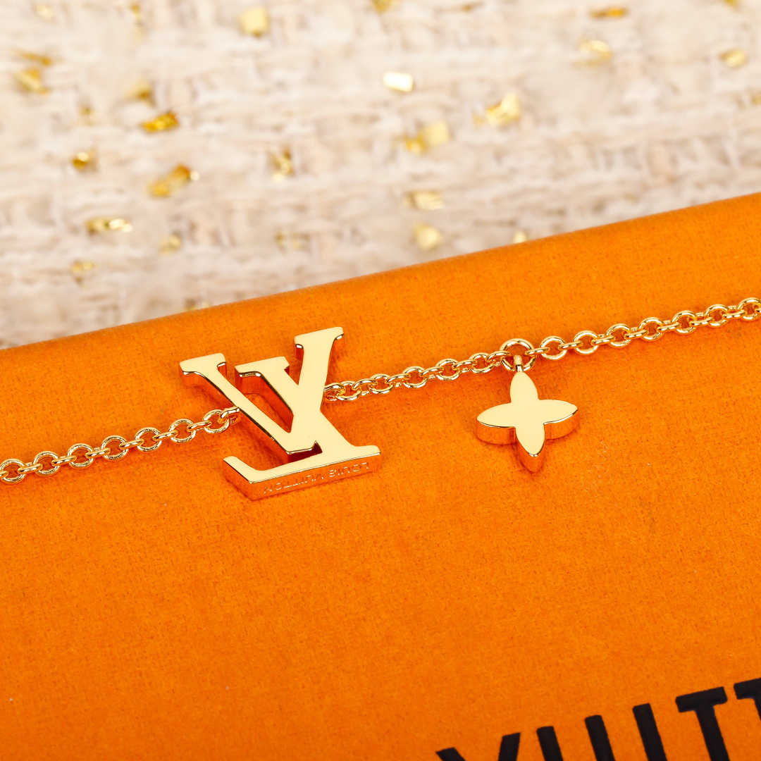Louis Vuitton logo bracelet
