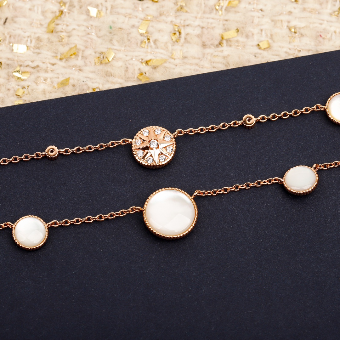 Dior Compass Double Necklace