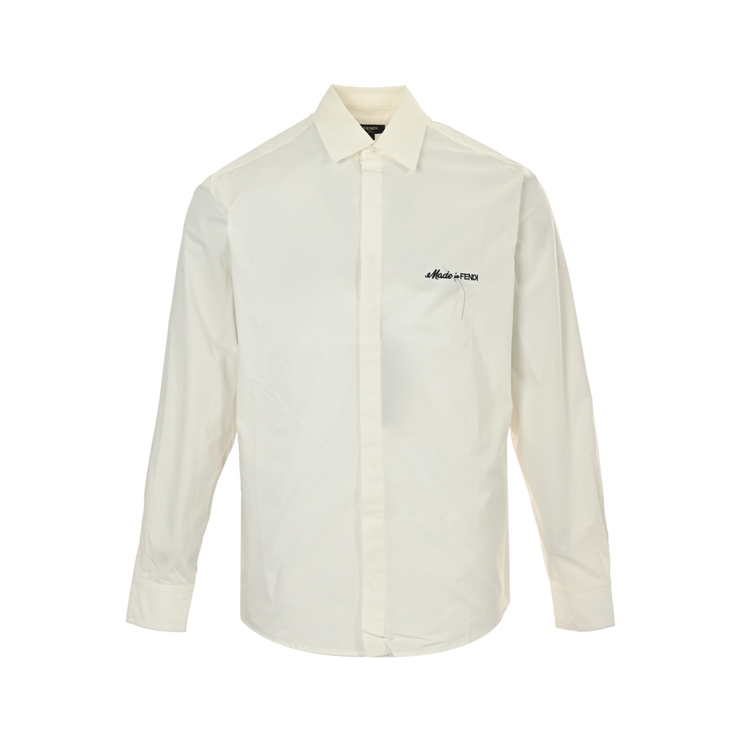 Fendi 24Fw needlepoint shirt
