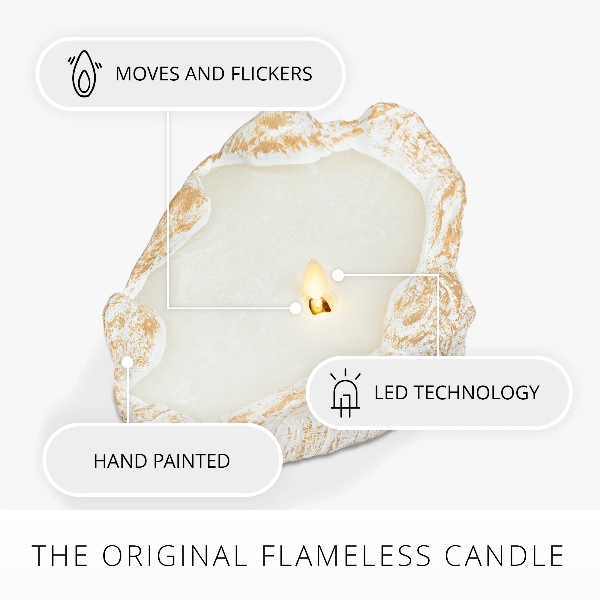 🔥ON SALE 49% OFF🔥Clamshell/Tun Shell Flameless Candle