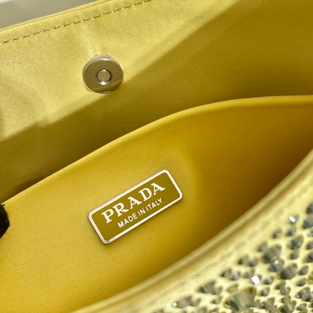Prada Starry Sky Diamond Underarm Bag 1BC169