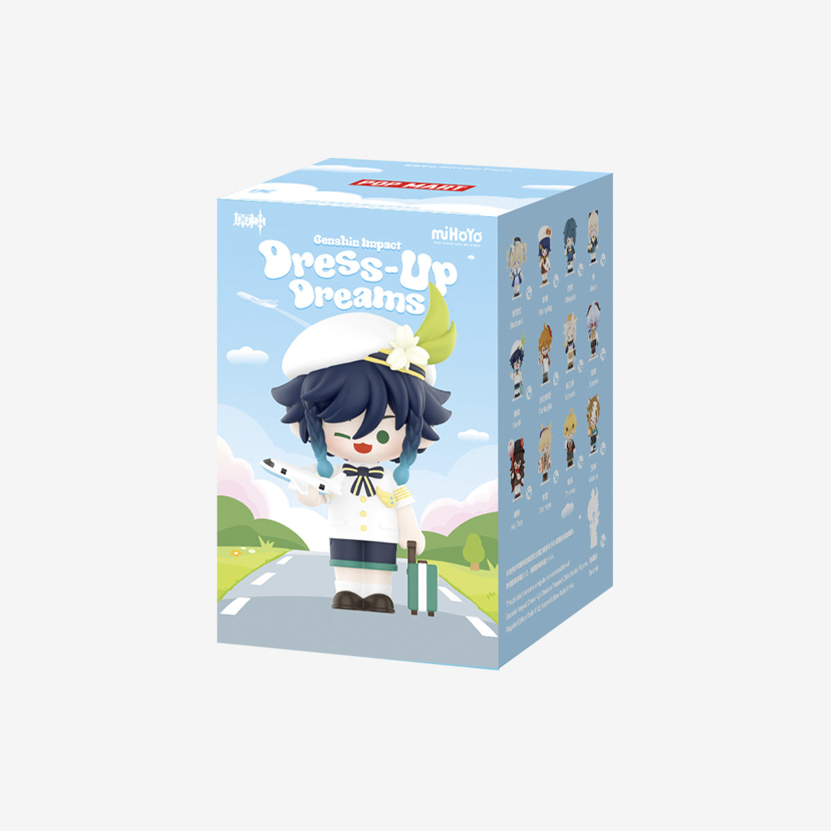 POP MART Genshin Impact Dress-Up Dreams Themed Chibi Series Figures [1 Blind Box]