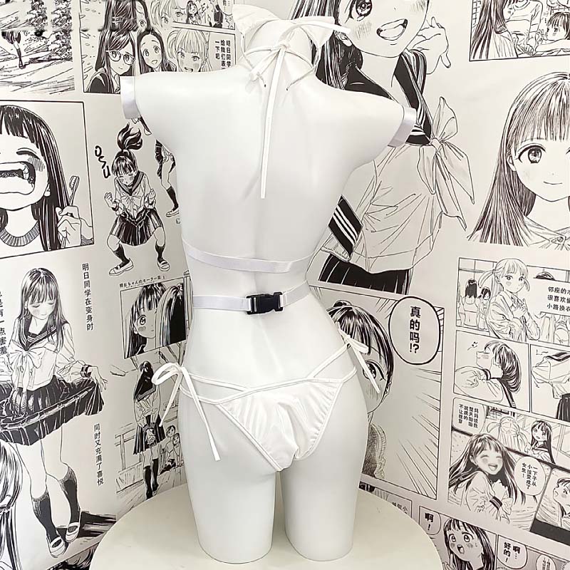 Sexy Cat Girl Uniform With Hollow Chest