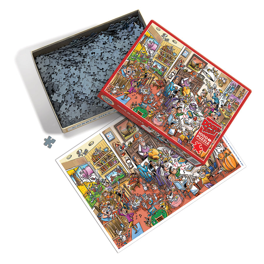 DoodleTown: Thanksgiving Togetherness | 1000 Piece