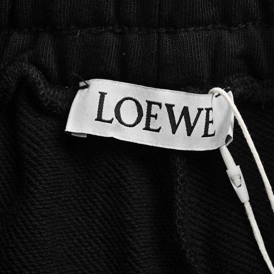 Loewe Simple Logo Embroidered Basic Shorts