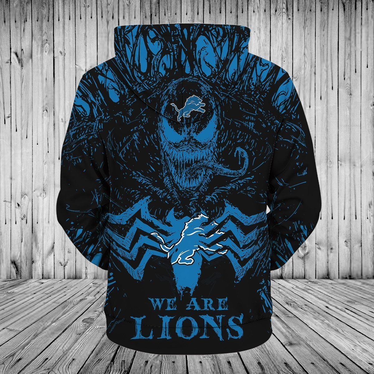 LIONS 3D HOODIE VN10