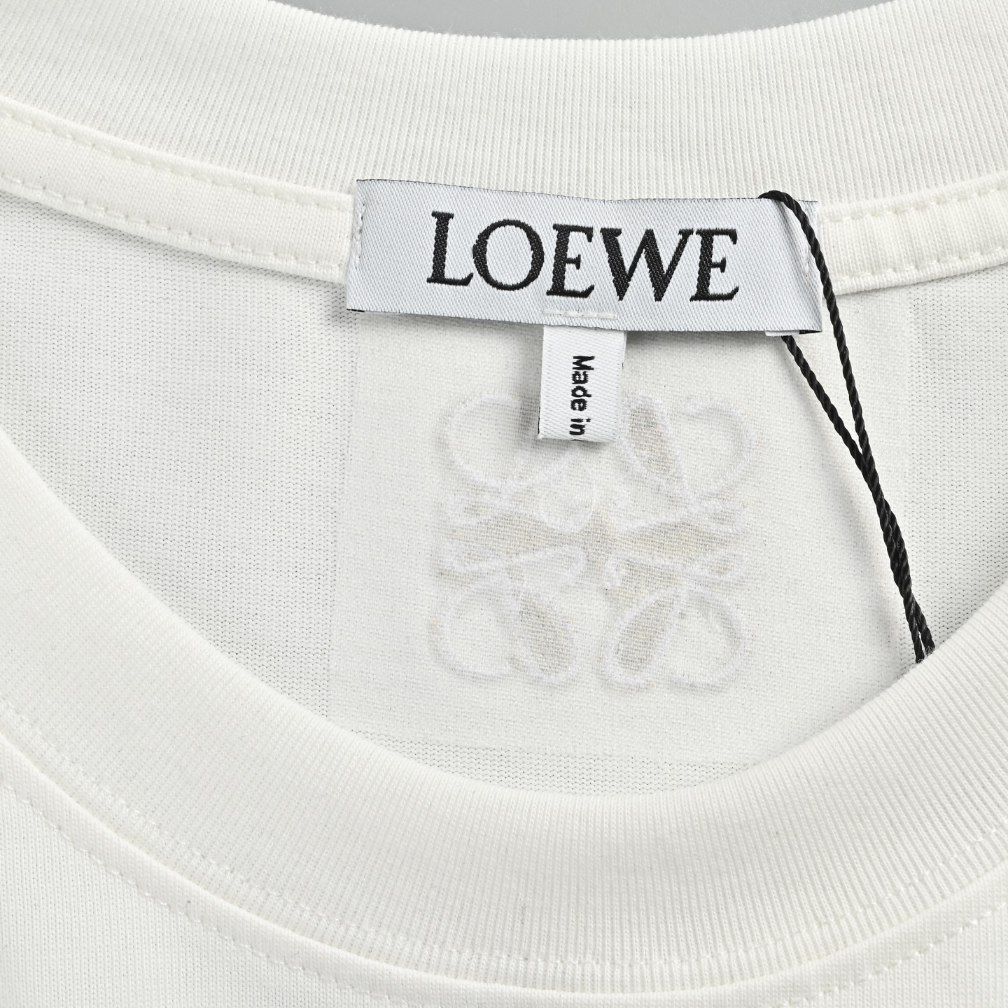Loewe 25ss embroidered short sleeve
