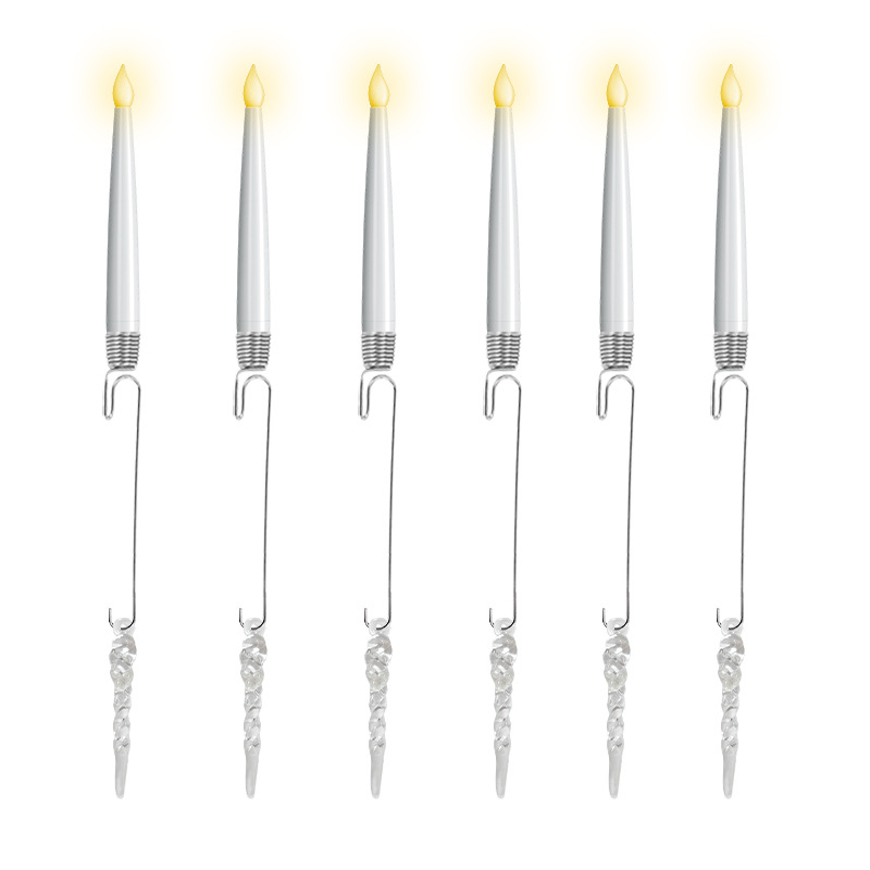🔥ON SALE🔥6Pcs LED Candles with Remote Timer and Hanging Hooks