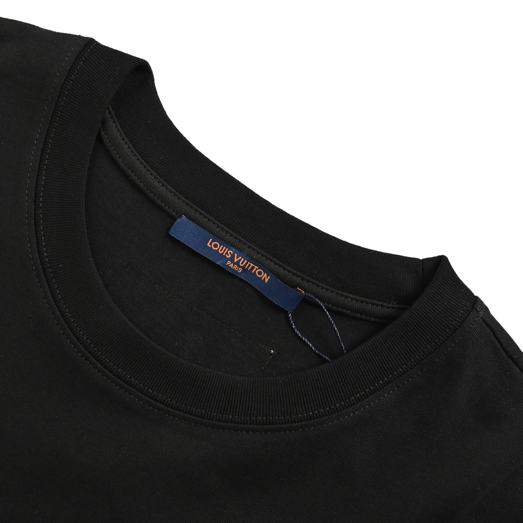 Louis Vuitton 24ss pocket monogram embossed short sleeve
