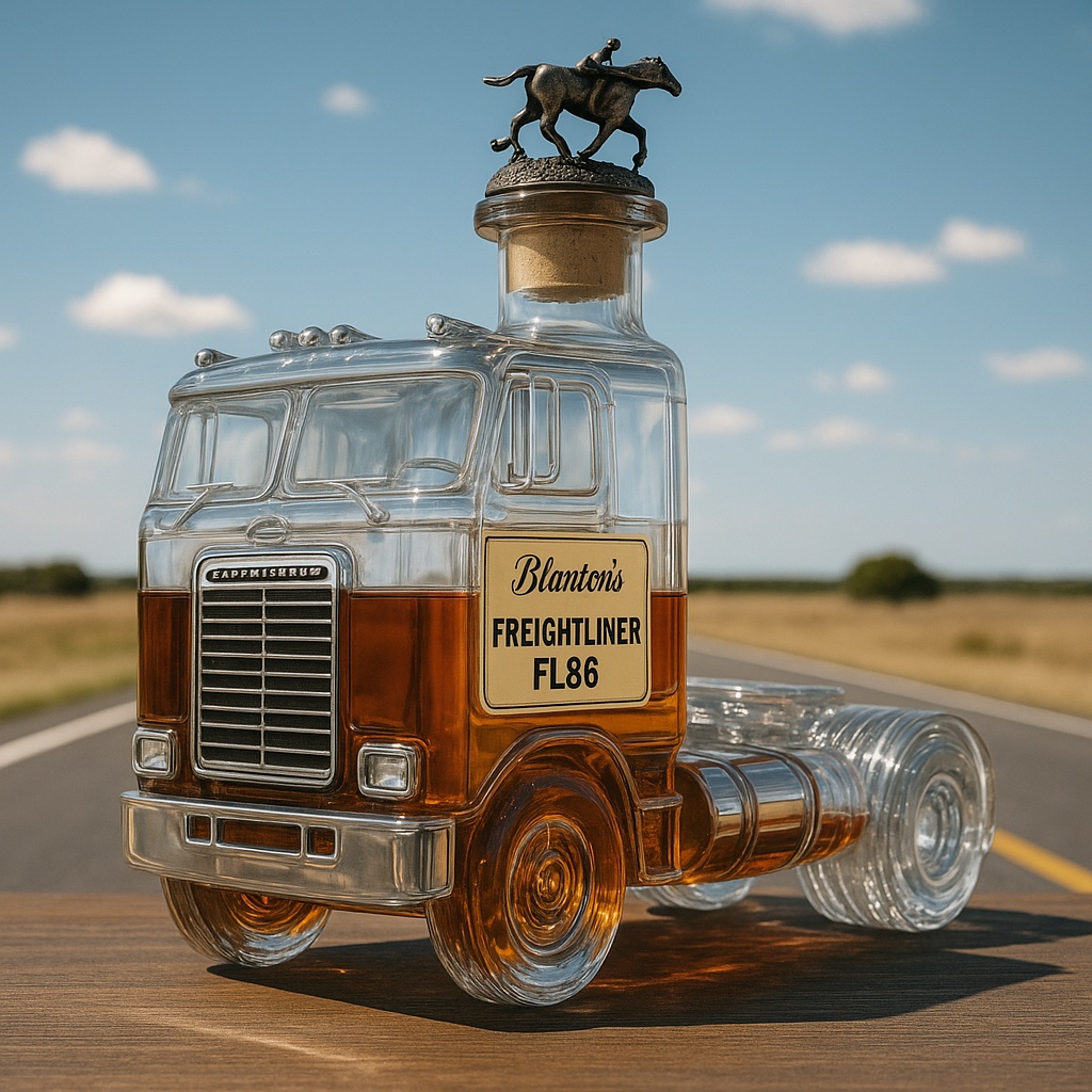 Freightliner FL86 Whiskey Bottle
