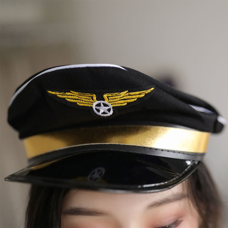 Cosplay Policewoman Uniform Lingerie Set