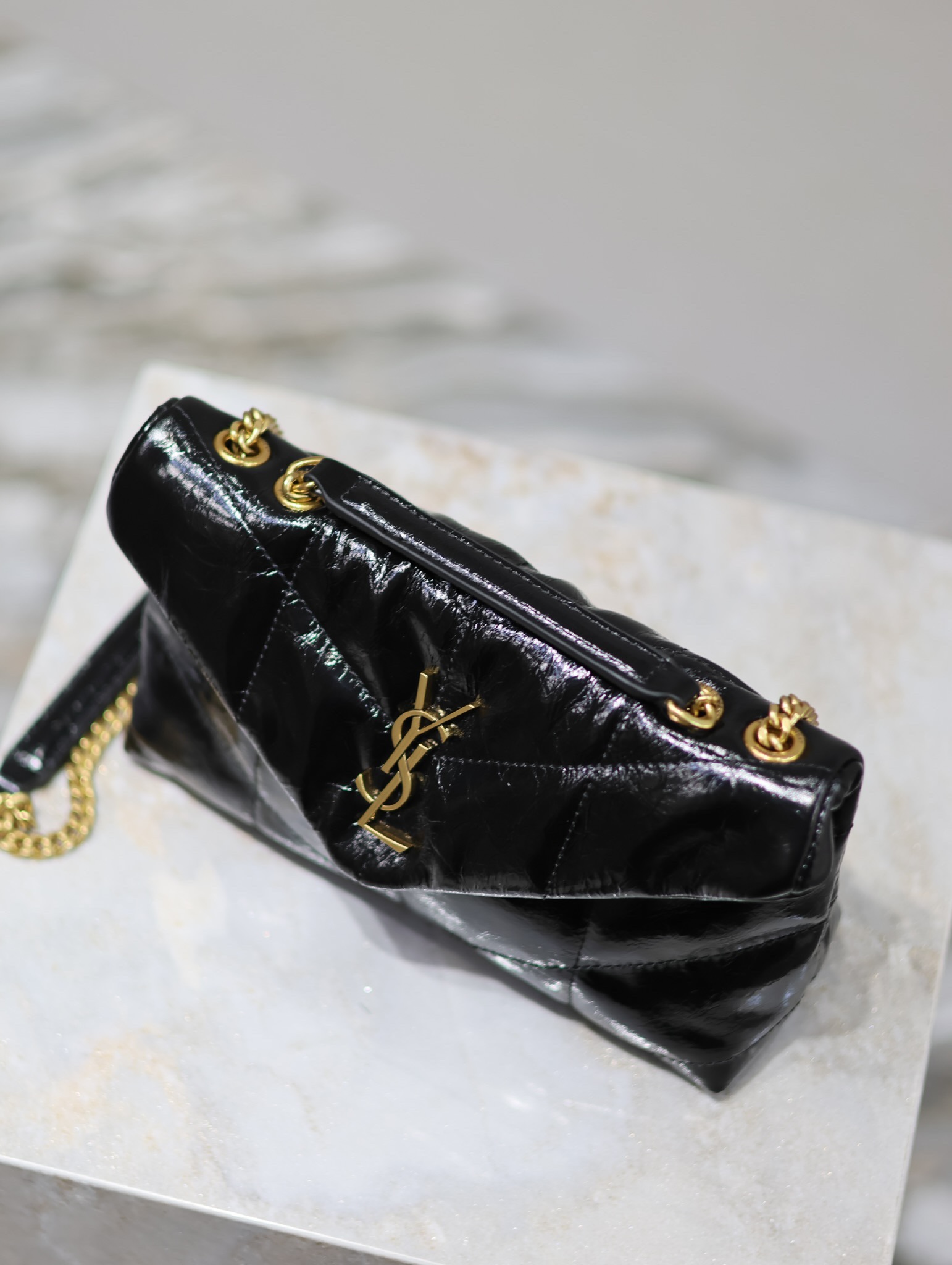 Yves Saint Laurent Loulou Puffer mini chain bag 759337