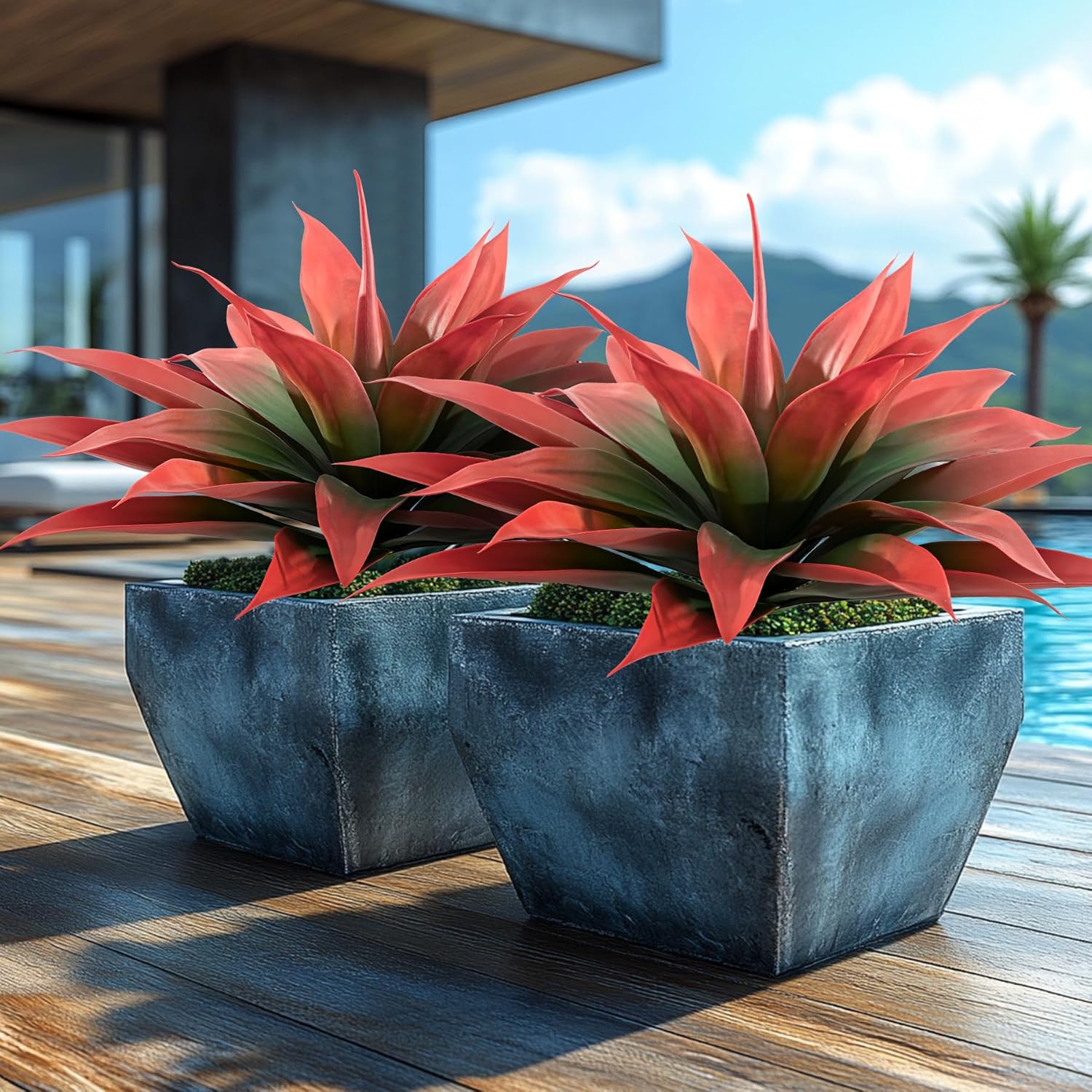 🔥2025 ON SALE🔥Large UV Resistant Artificial Agave Plants