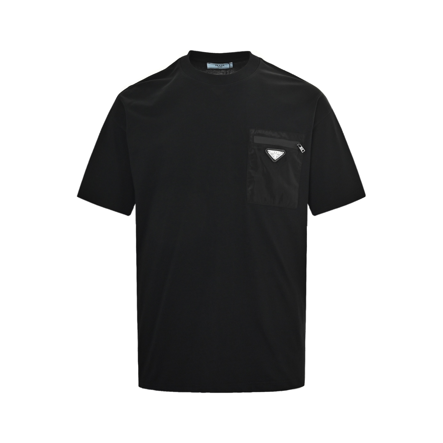 Prada 25ss nylon pocket triangle logo short sleeve