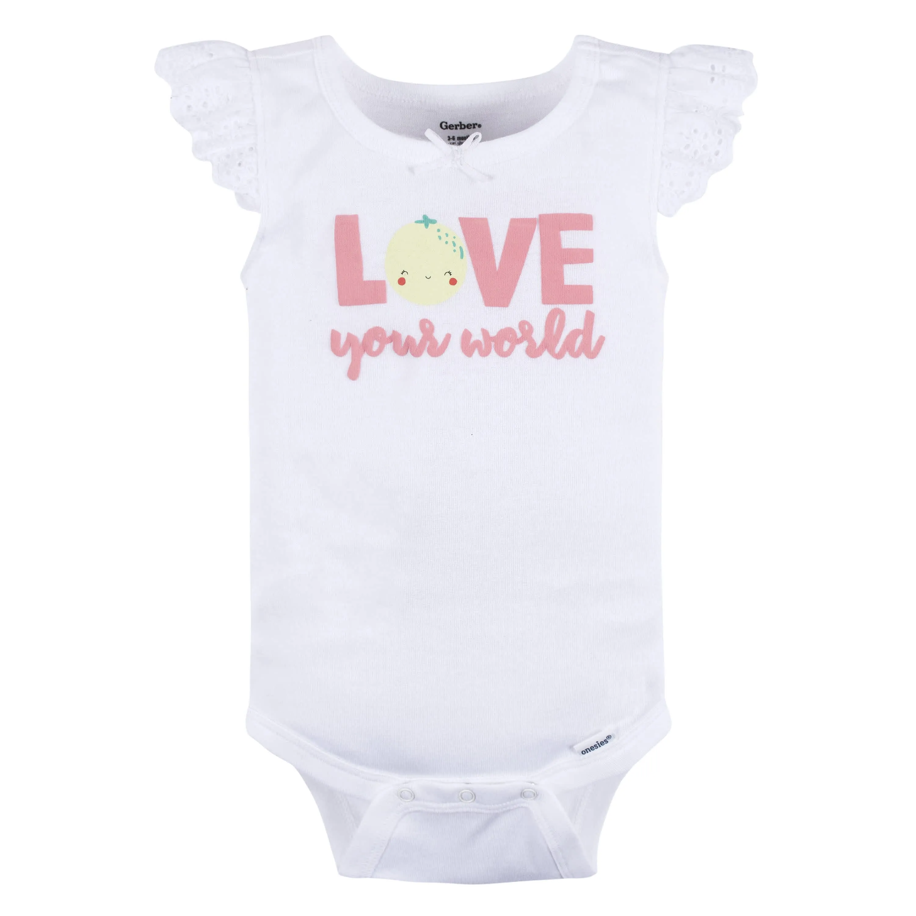4-Pack Baby Girls Summer Sweets Sleeveless Onesies Bodysuits