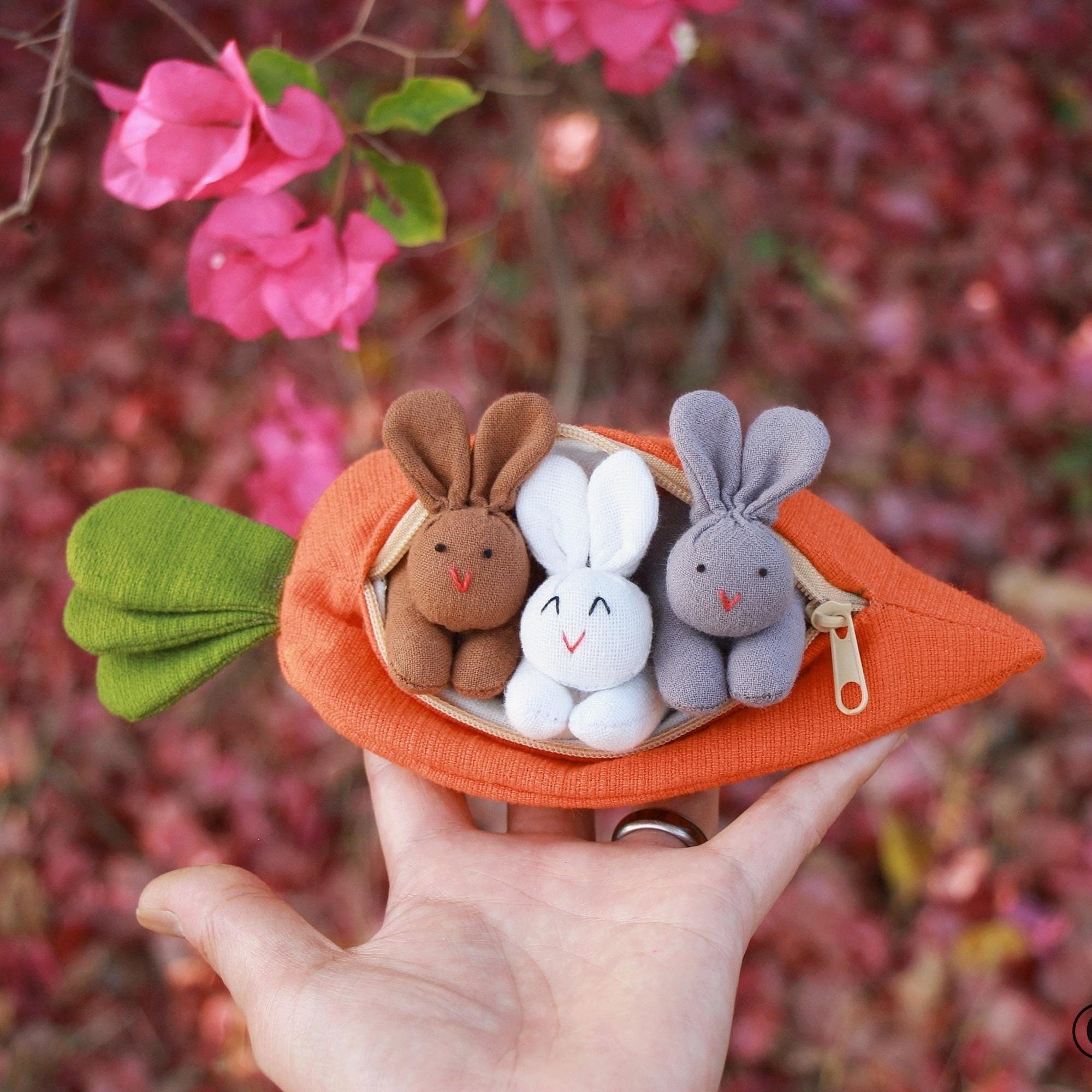 🔥Easter Special🔥-🐰🥕Bunny Carrot Pouch