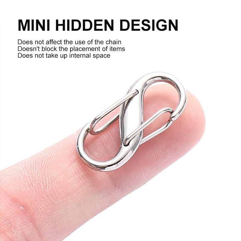 🔥Last Day Promotion - 50% OFF🔥 Chain Bag Adjustment Buckle(6PCS/SET) - BUY 2 SETS GET 1 SET FREE