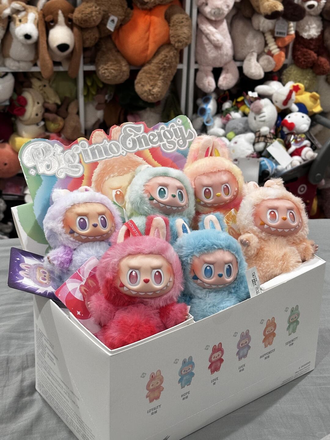 POP MART LABUBU 3.0 front high energy vinyl plush doll blind box