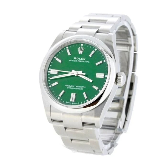 Rolex Datejust 126000 Oyster Perpetual “Green Dial” Ultra Clone 1:1