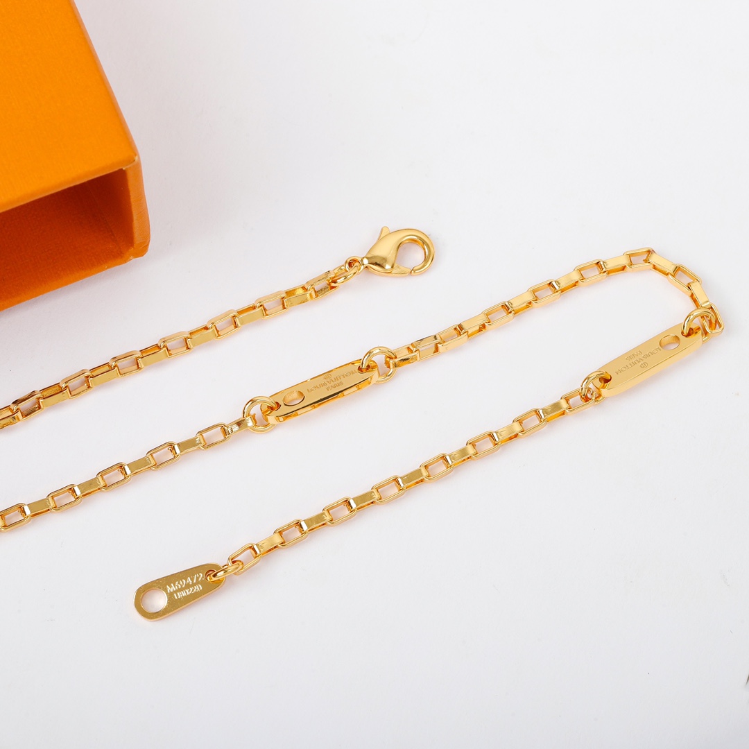 Louis Vuitton Square Necklace
