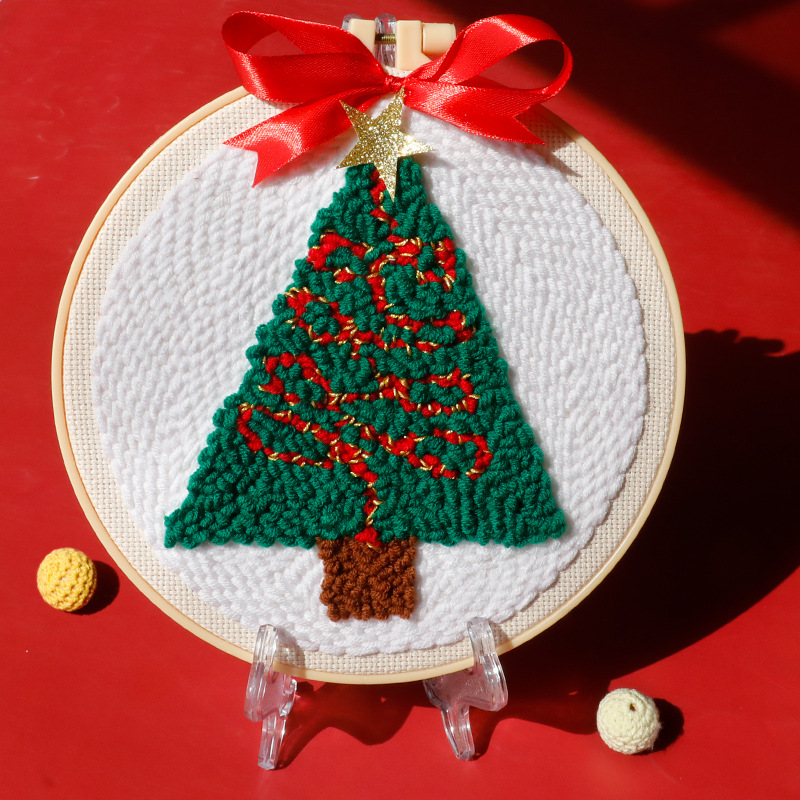 (🌲Early Christmas Sale- SAVE 49% OFF)DIY Christmas handmade embroidery-BUY 3 GET 8% OFF NOW!