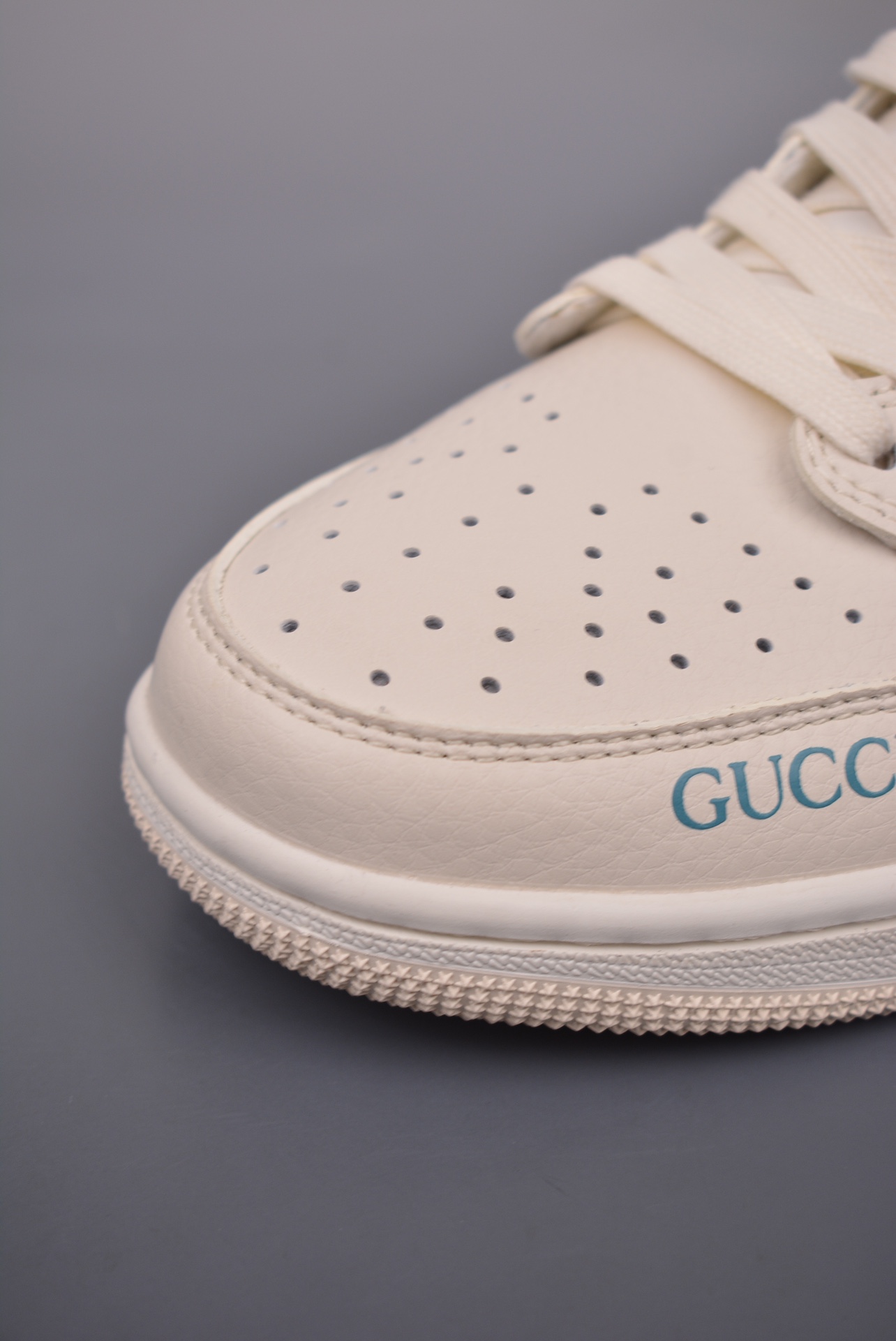 Gucci x Nike Air Jordan 1 Low OG Beige Lake Blue LJ5188-022