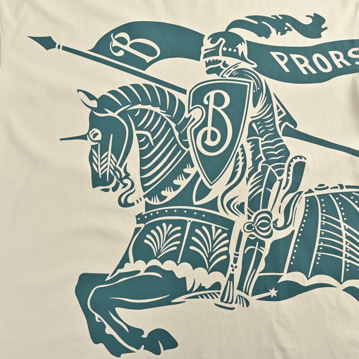 Burberry 25ss Knight Horse Print Short Sleeve