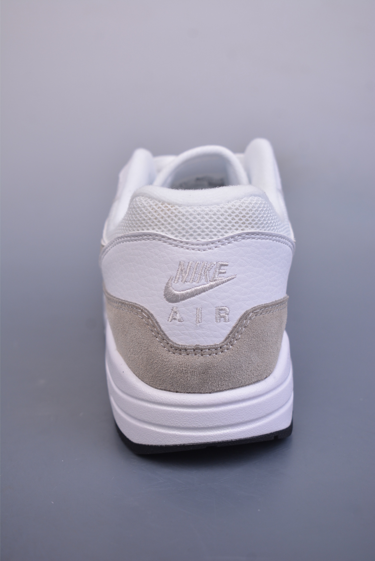 Nike Air Max 1 87 Original Series Running Shoes White and Gray AH8145-110