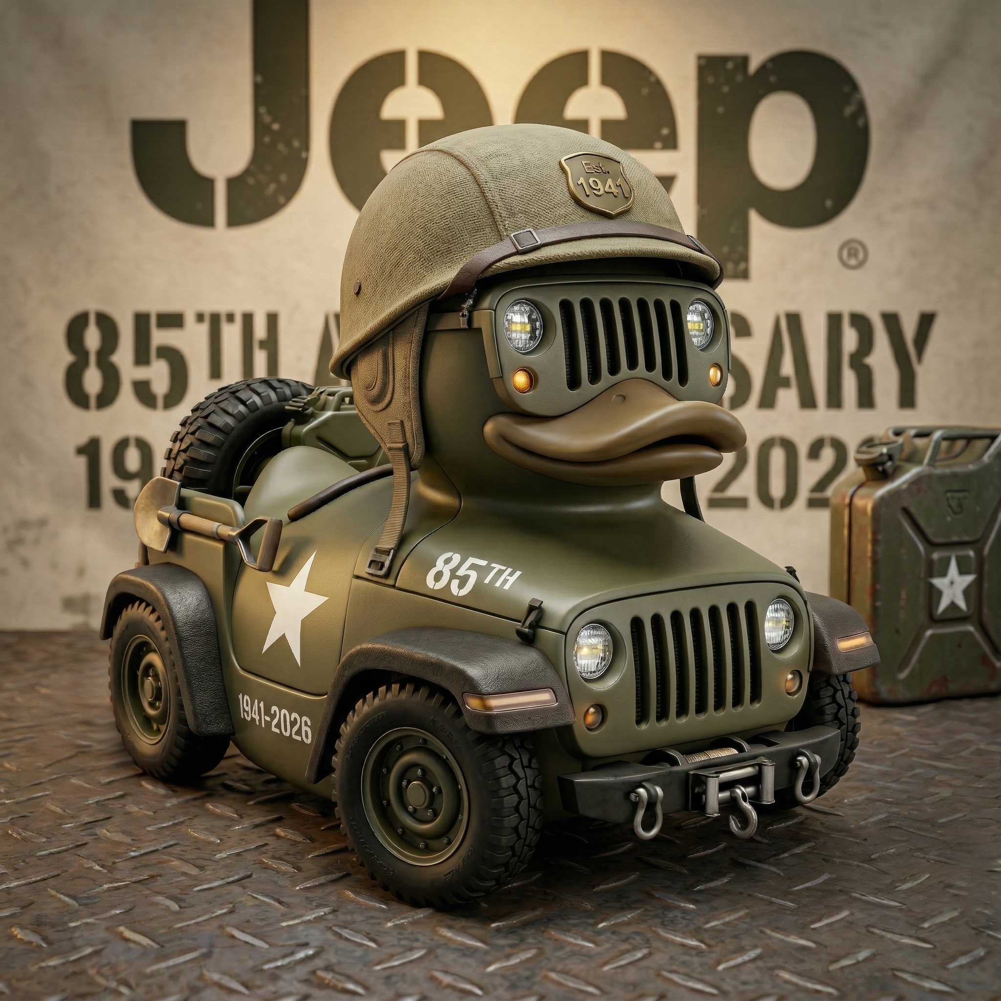 🚙 Jeep 85th Anniversary: Tactical Duck Commander – Collector's Edition 🦆
