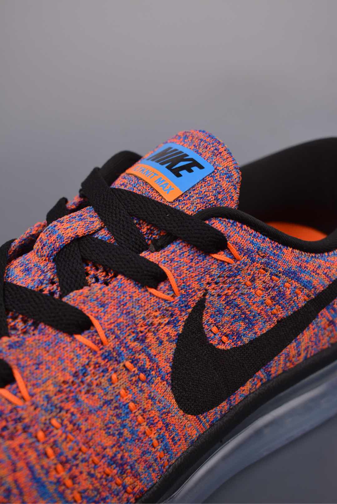 Nike Flyknit Air MaxRainbow Crimson Blue 620469-404