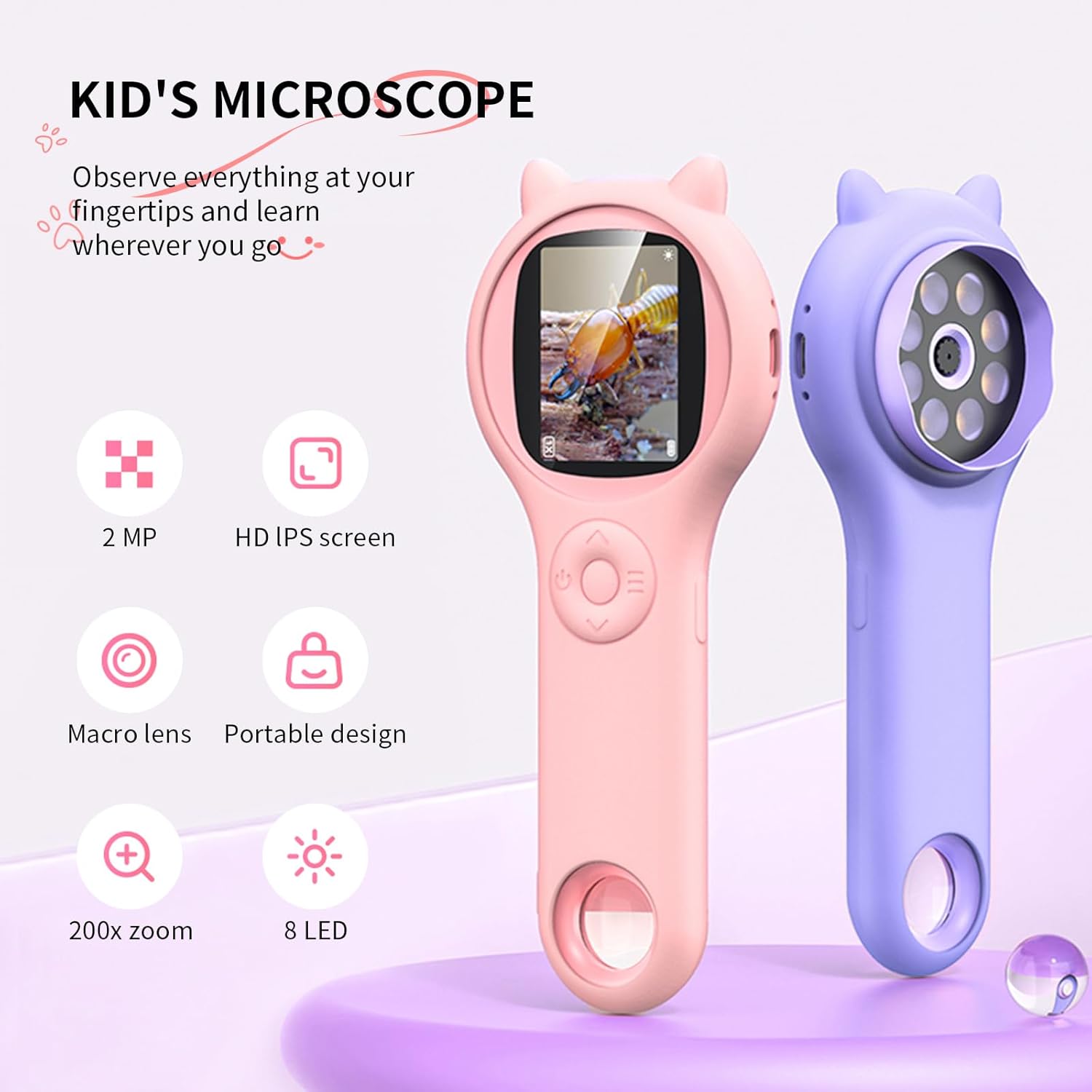 🔥CHRISTMAS ON SALE🔥Mini Pocket Handheld Microscope