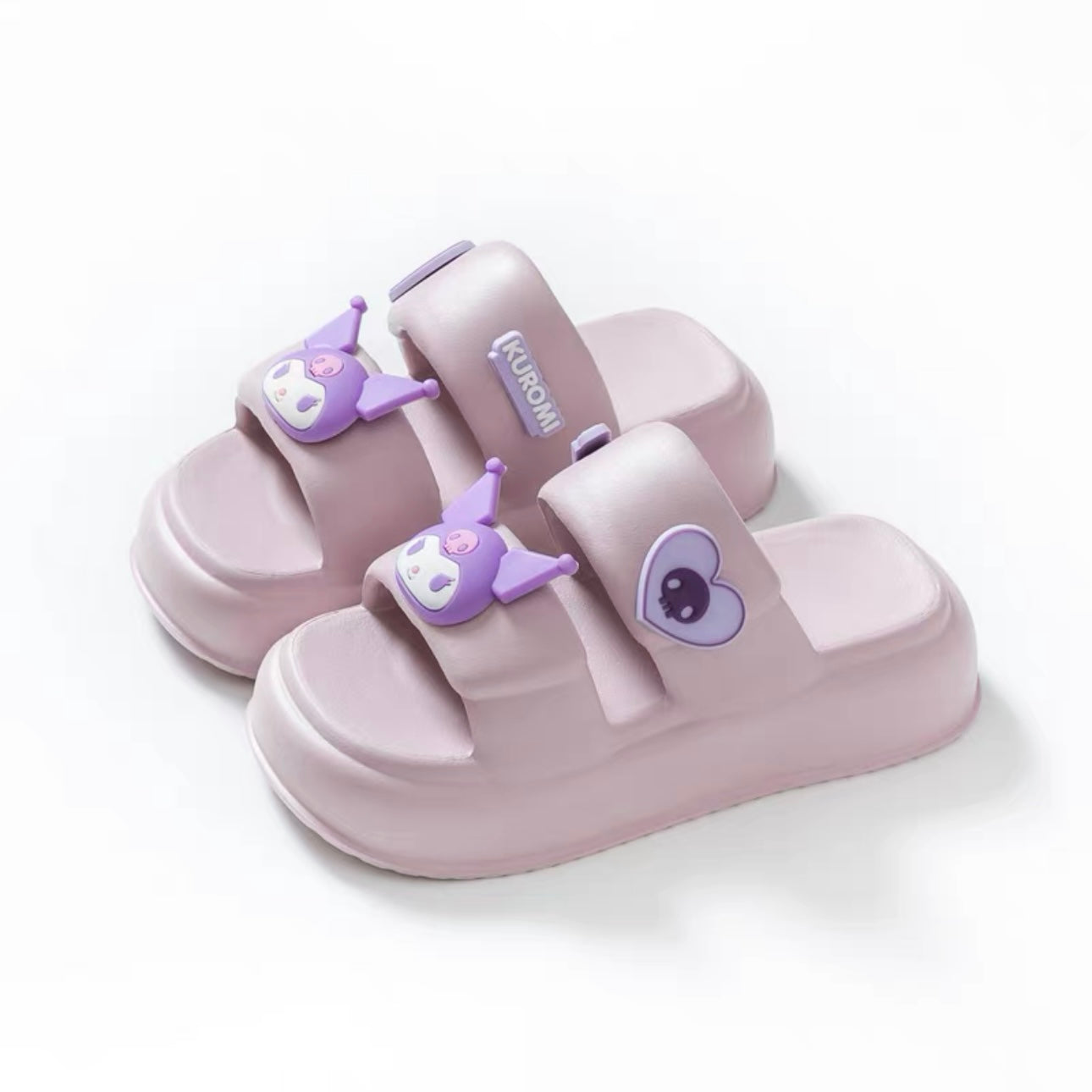 Sanrio Sandals Double Strap Waterproof EVA Chunky Slides