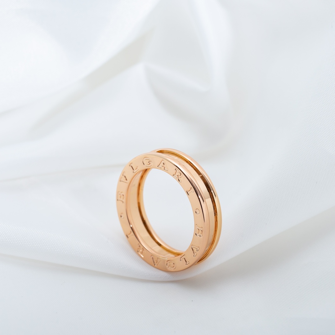 Bulgari zero single band diamond-free ring