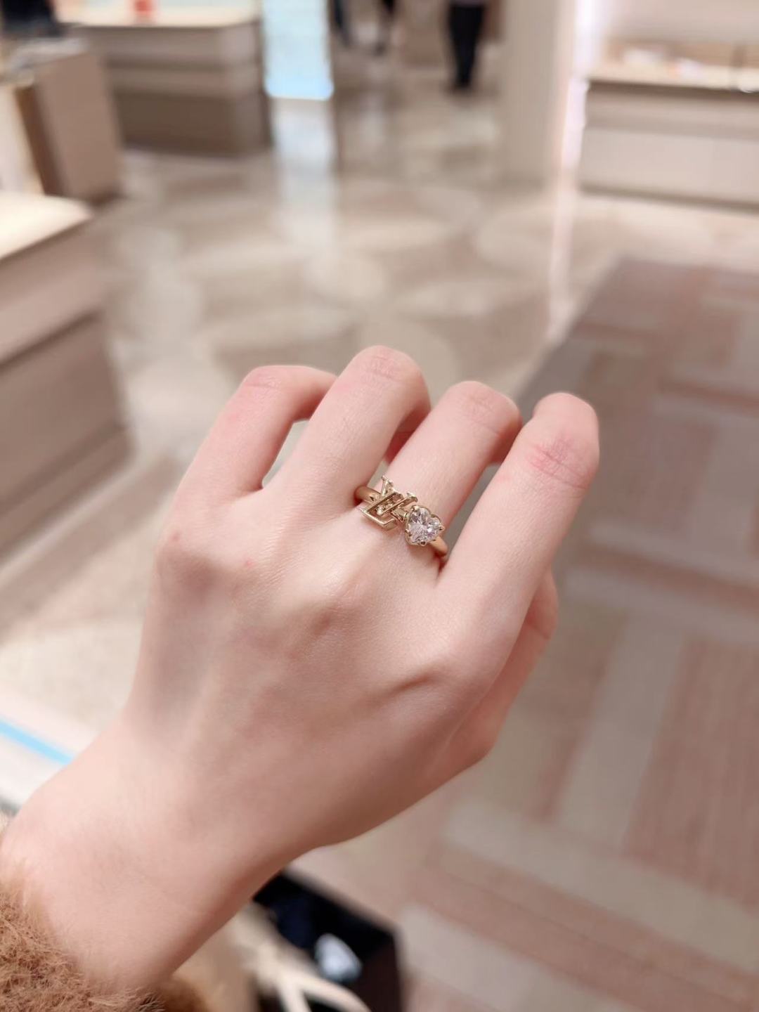 Louis Vuitton Heart Shaped Ring