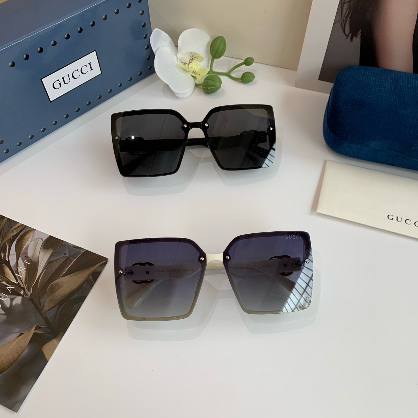 Gucci Square Frame Sunglasses