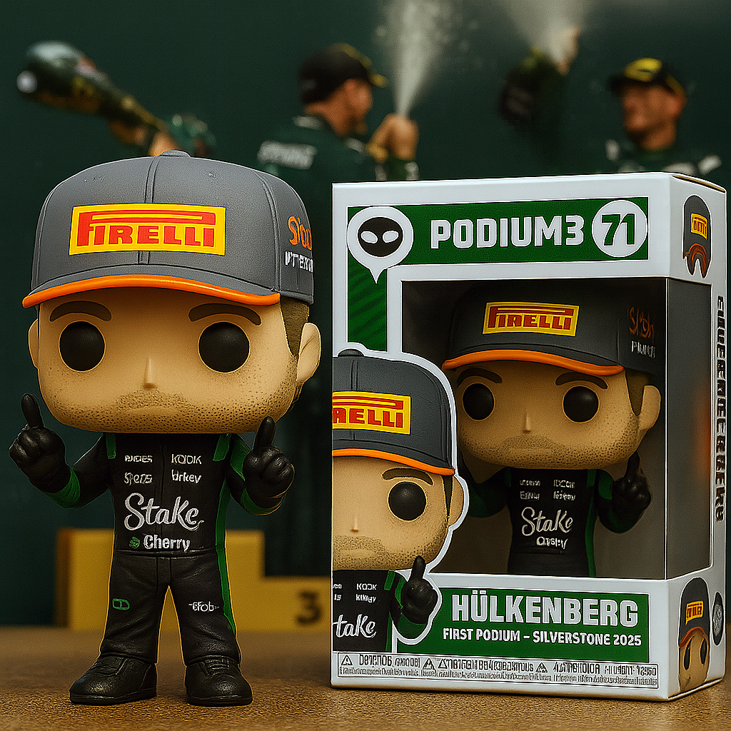 Nico Hülkenberg’s First-Ever F1 Podium Pop Figure