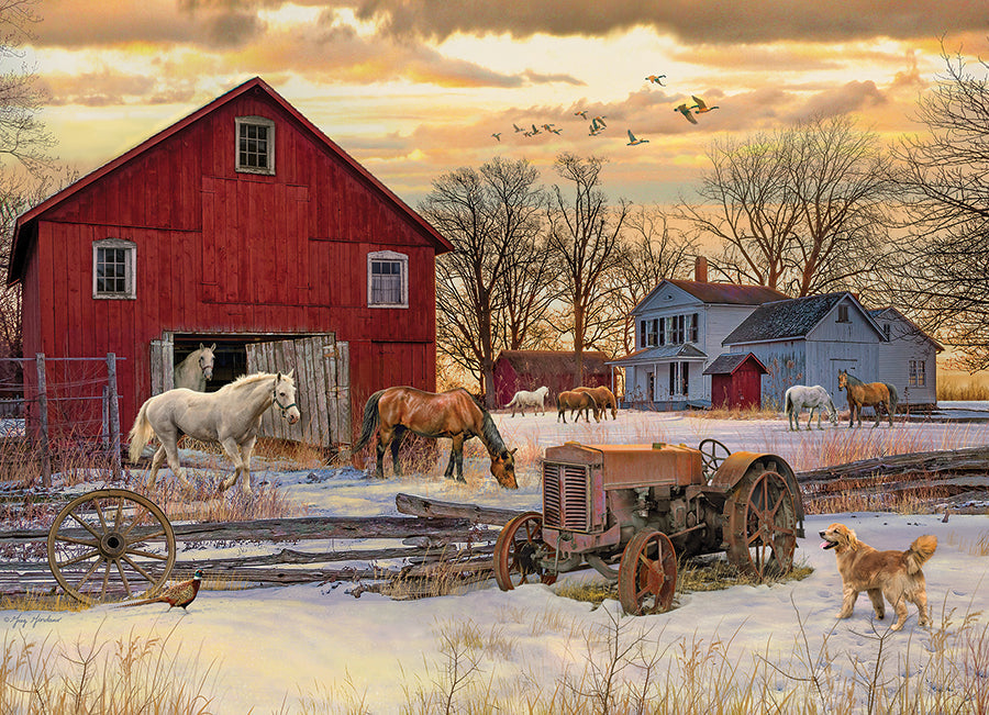 Winter on the Farm | 1000 Piece
