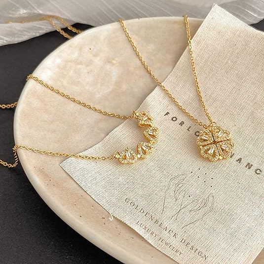 Magic Lucky Four-Leaf Clover Necklace