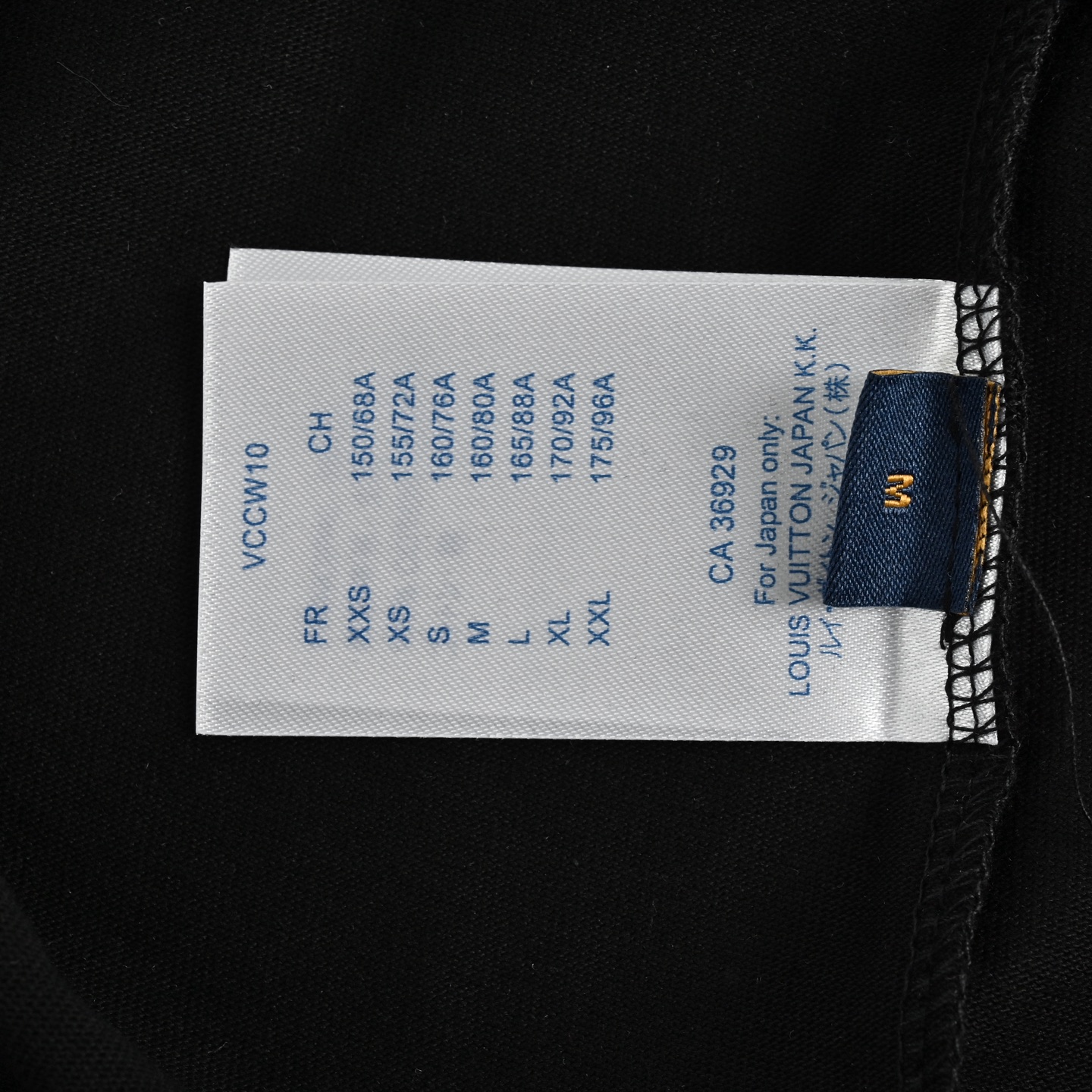 Louis Vuitton Ink Smudge Letter Printed Short Sleeves