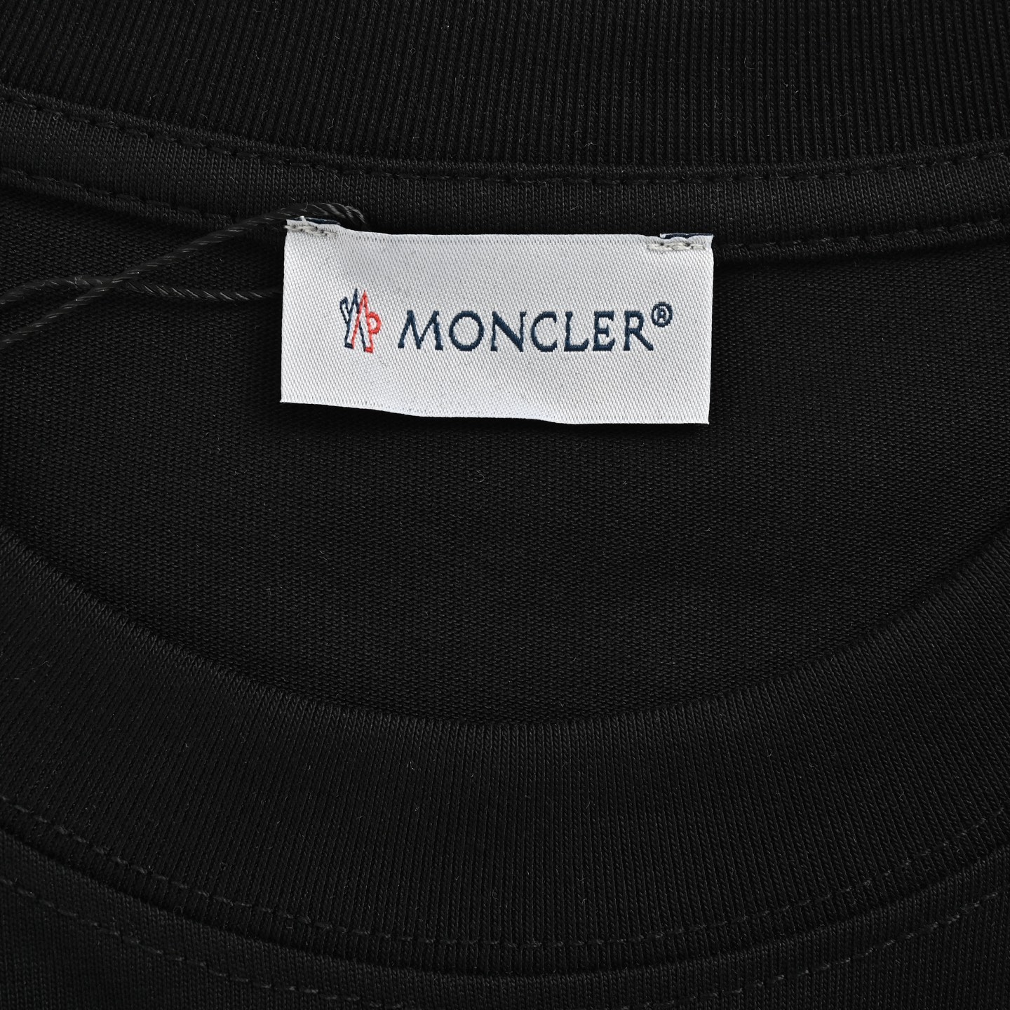 Moncler 25ss chest embossed logo print short sleeves
