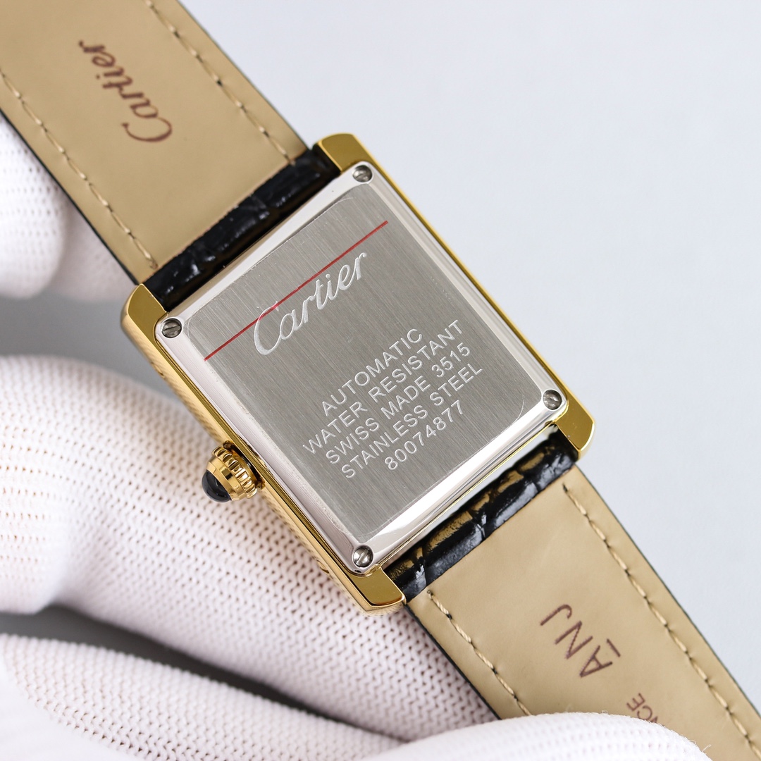 Cartier British Tank Mechanical Edition