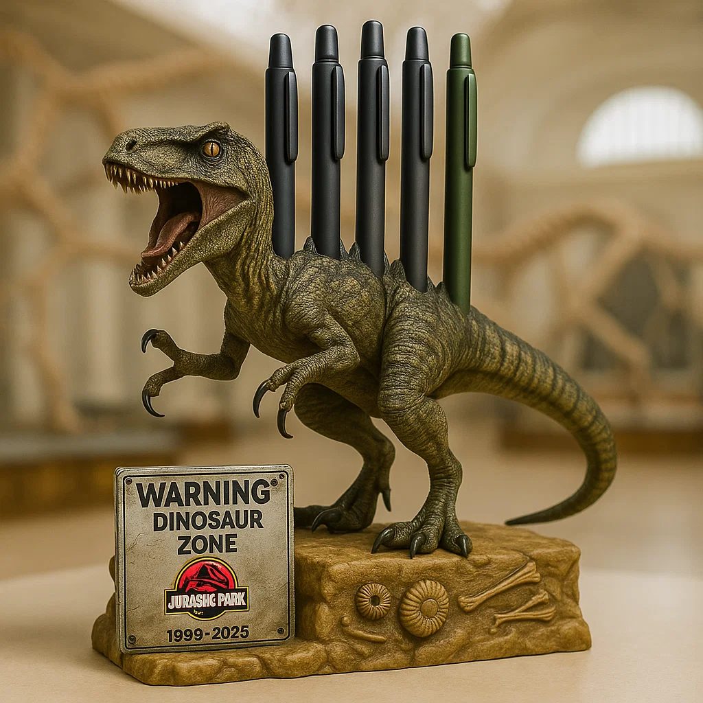 Jurassic Park Dinosaur Pen Holder