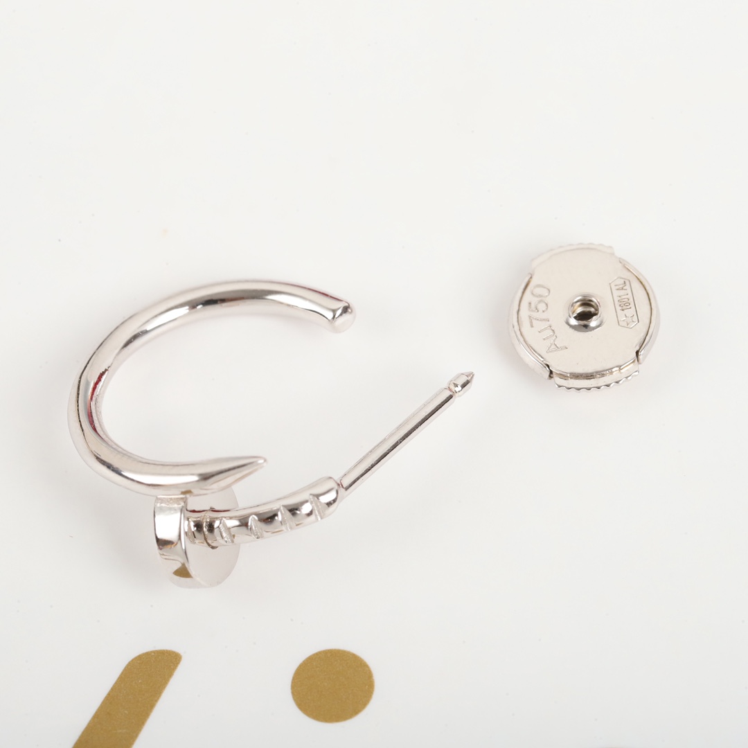 Cartier nail earrings