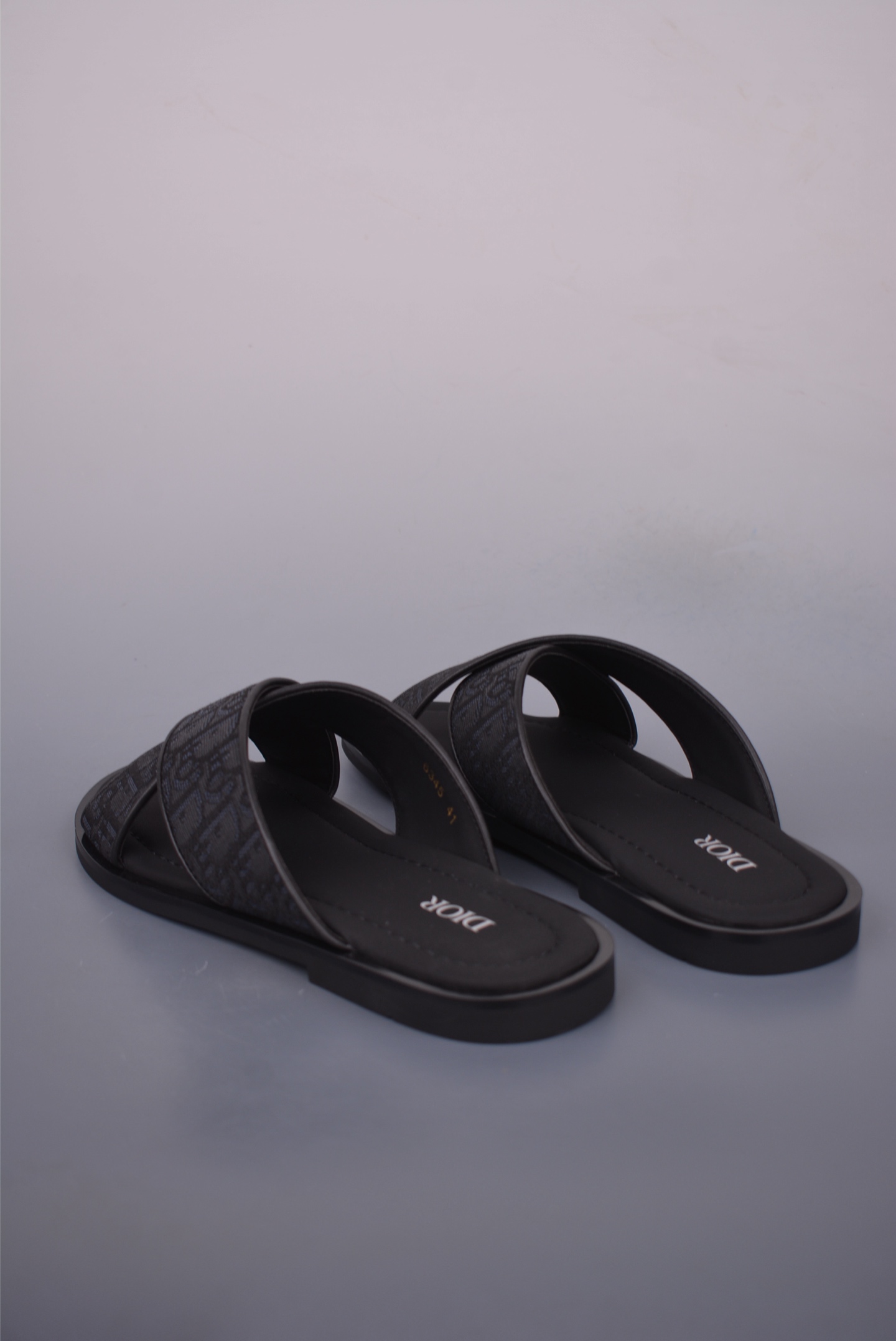 Dior New H-Town Series Oblique Platform Slippers 61625L1111