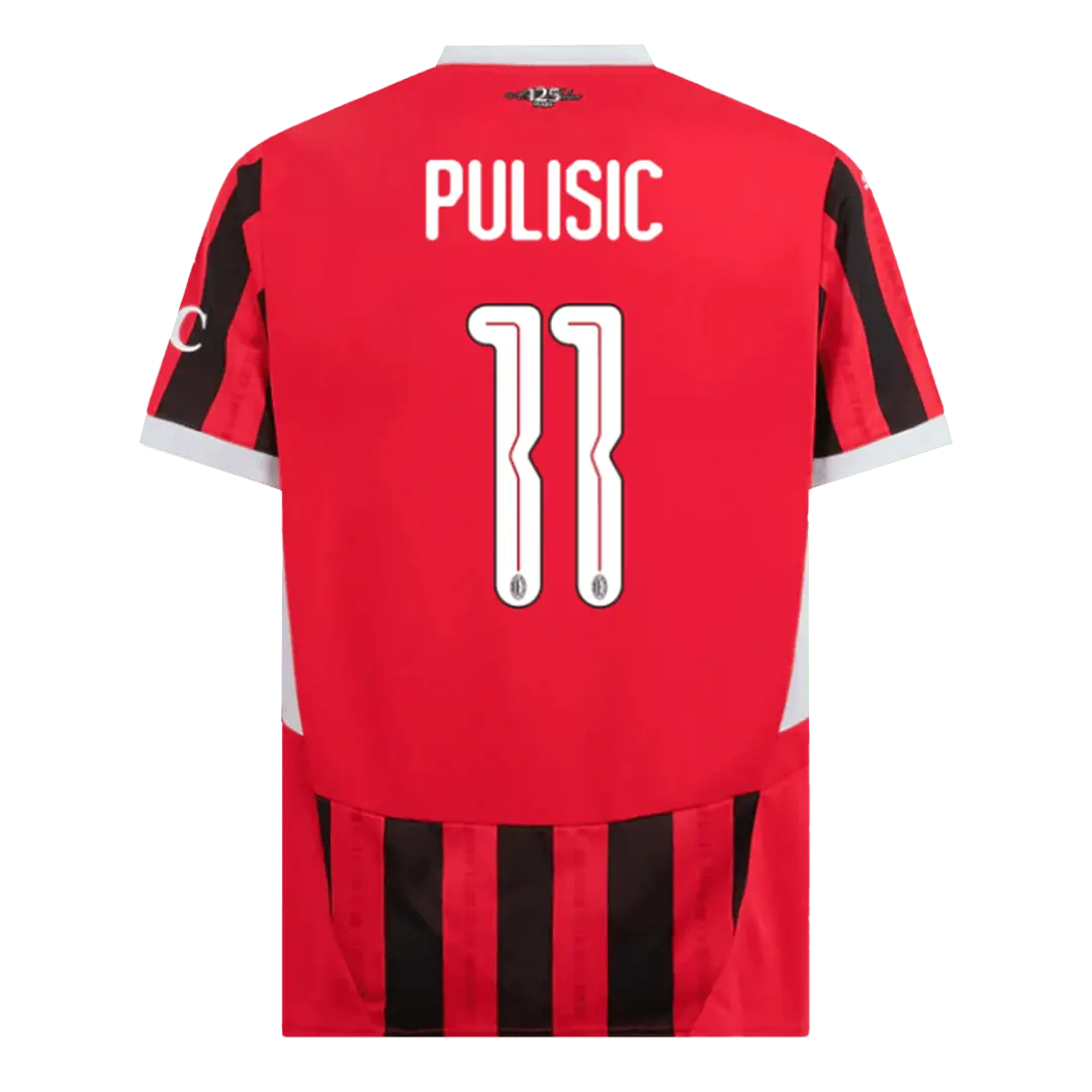 PULISIC #11 AC Milan home football shirt 2024/25 - UCL